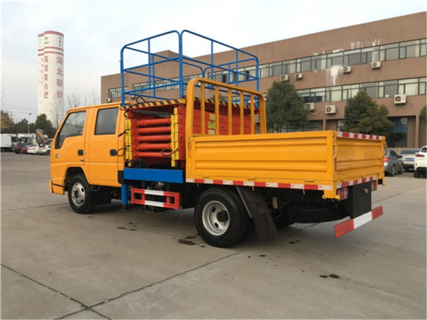 (國六)江鈴10米剪叉式升降平臺高空作業(yè)車